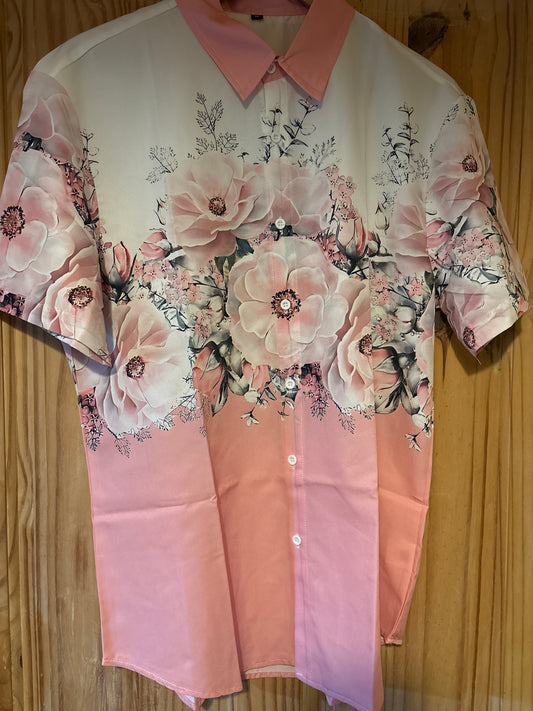 Exploring his feminine side Shite Hawaiian Shirt