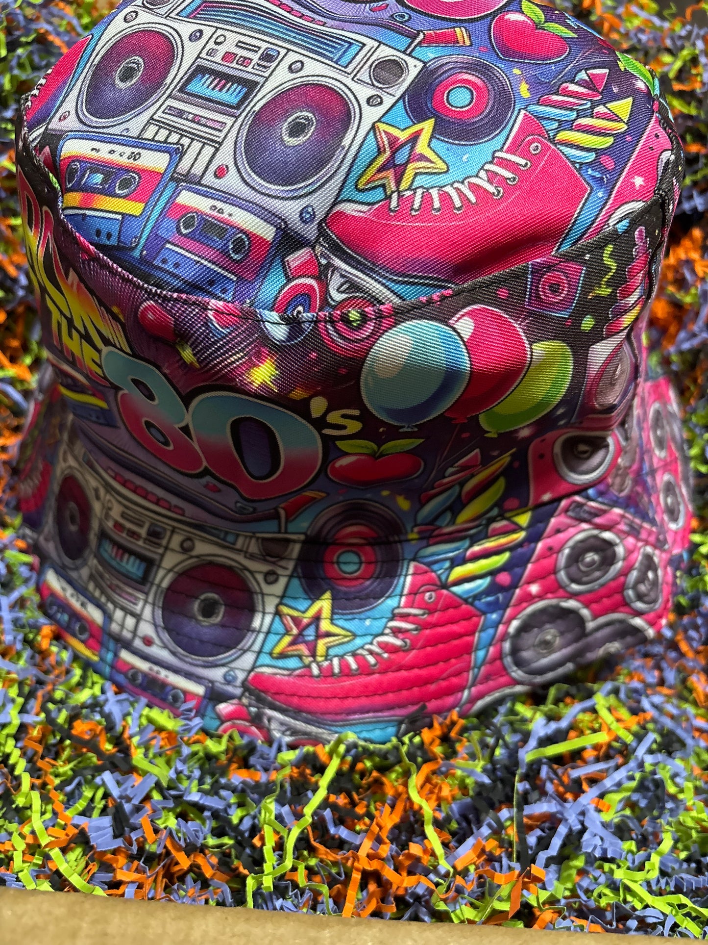 Back to the 80s number 2 retro Bucket Hat