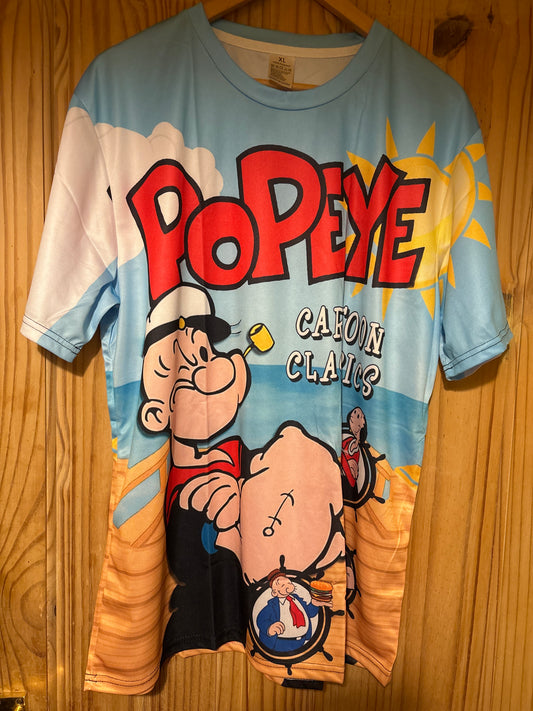 Popeye the sailor man shite t-Shirt large
