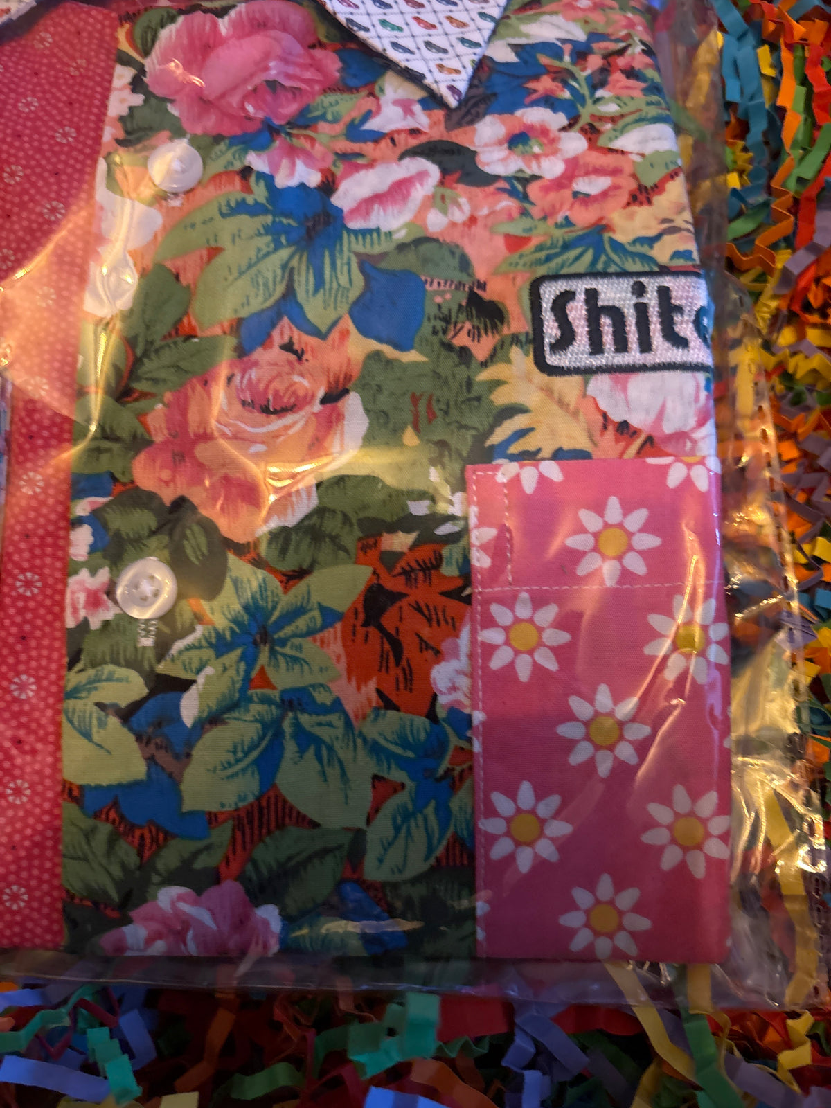 Shite Shirts Medium flower power hippy 70s fun