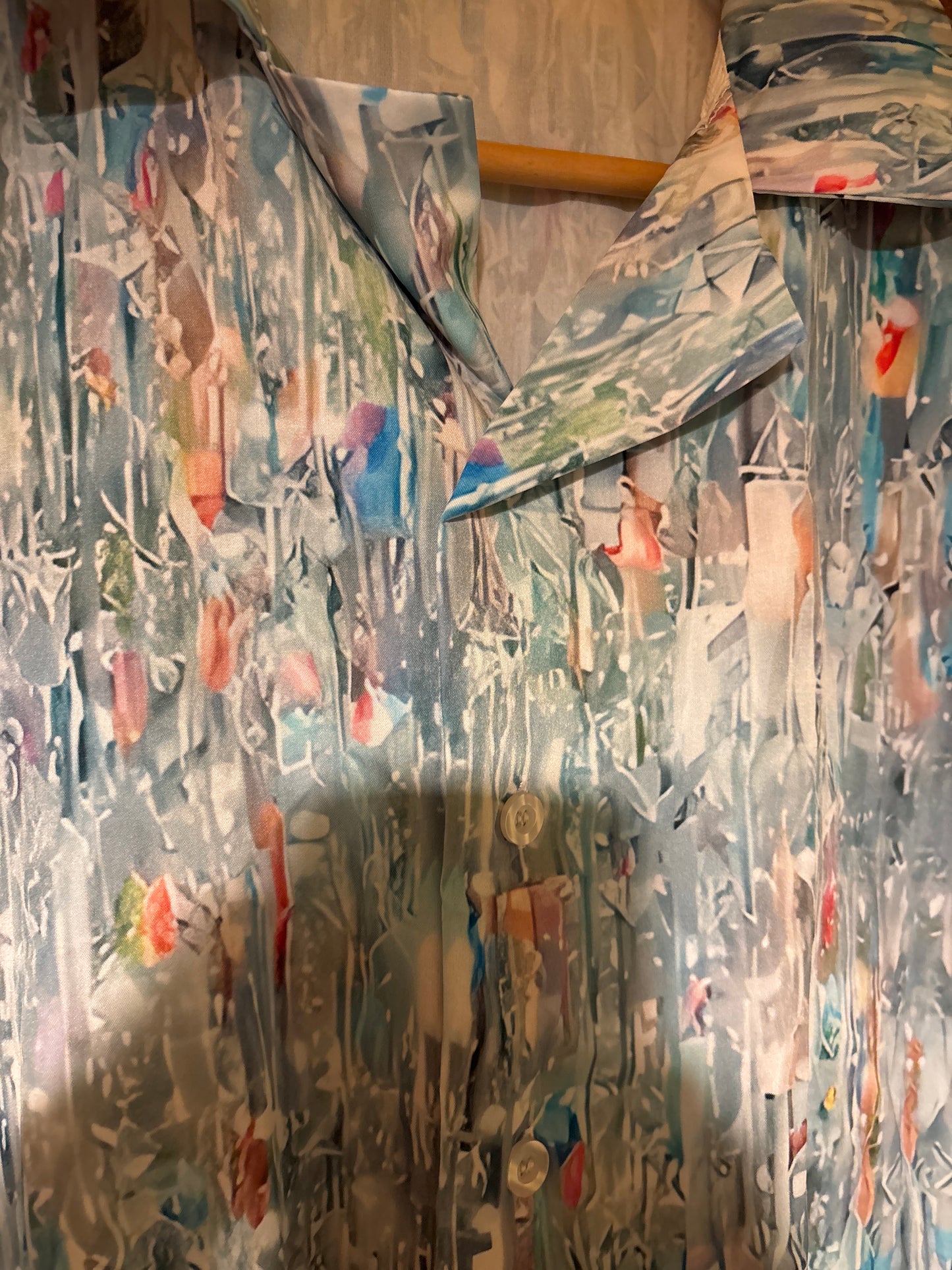 The frozen explosion Hawaiian Shirt medium