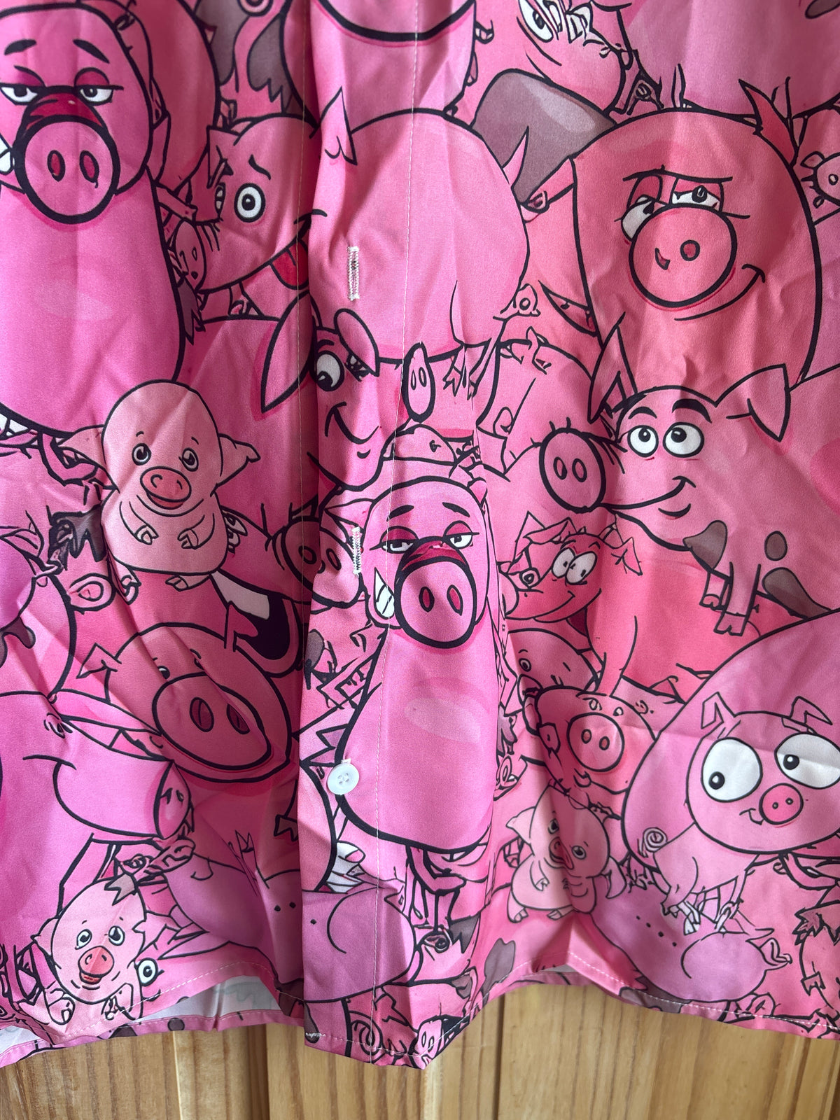 This little piggy liked roast beef shite Hawaiian Shirt
