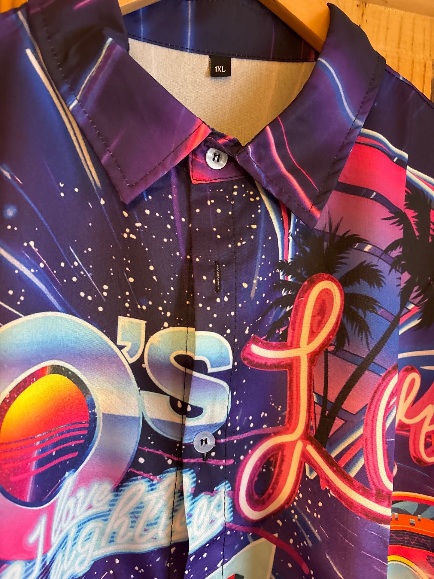 Back to the 80s disco shite Hawaiian Shirt 2XL