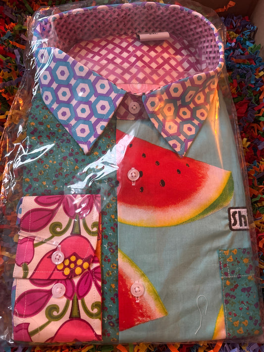 Shite Shirts Shirt size 2XL watermelon 80s club Tropicana fun