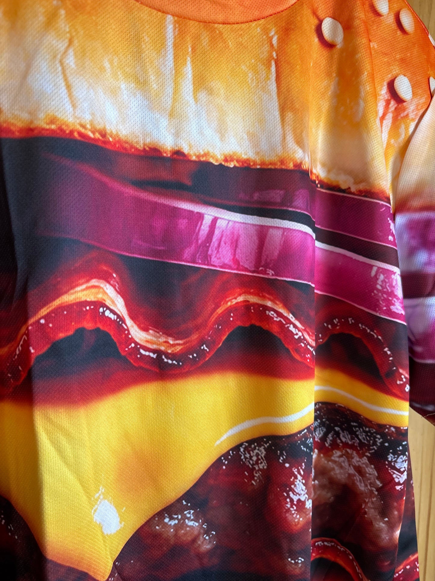 The walking Big Mac shite t-Shirt