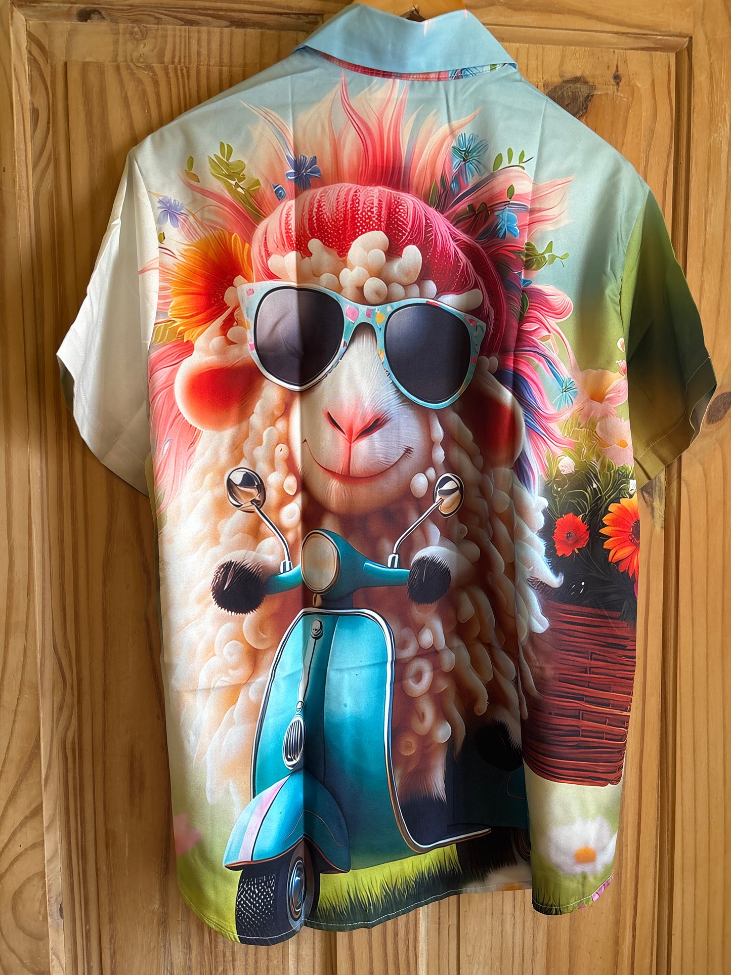 The original Welsh page 3 model Hawaiian Shirt