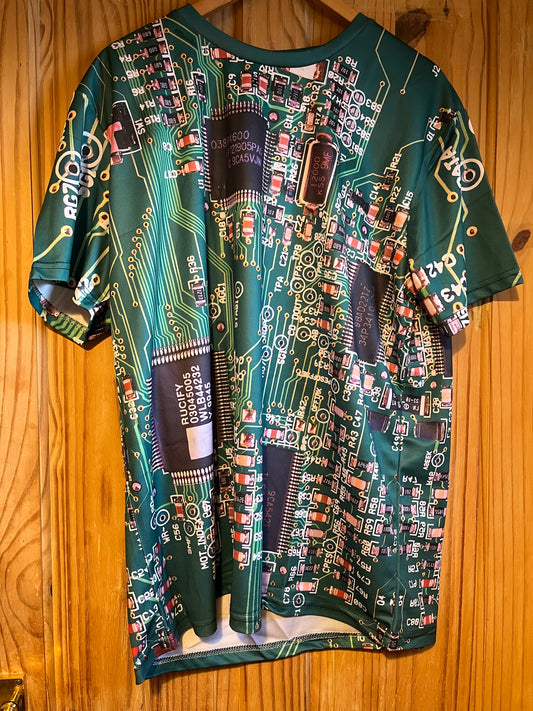 The human microchip turn me on 3D shite t-Shirt