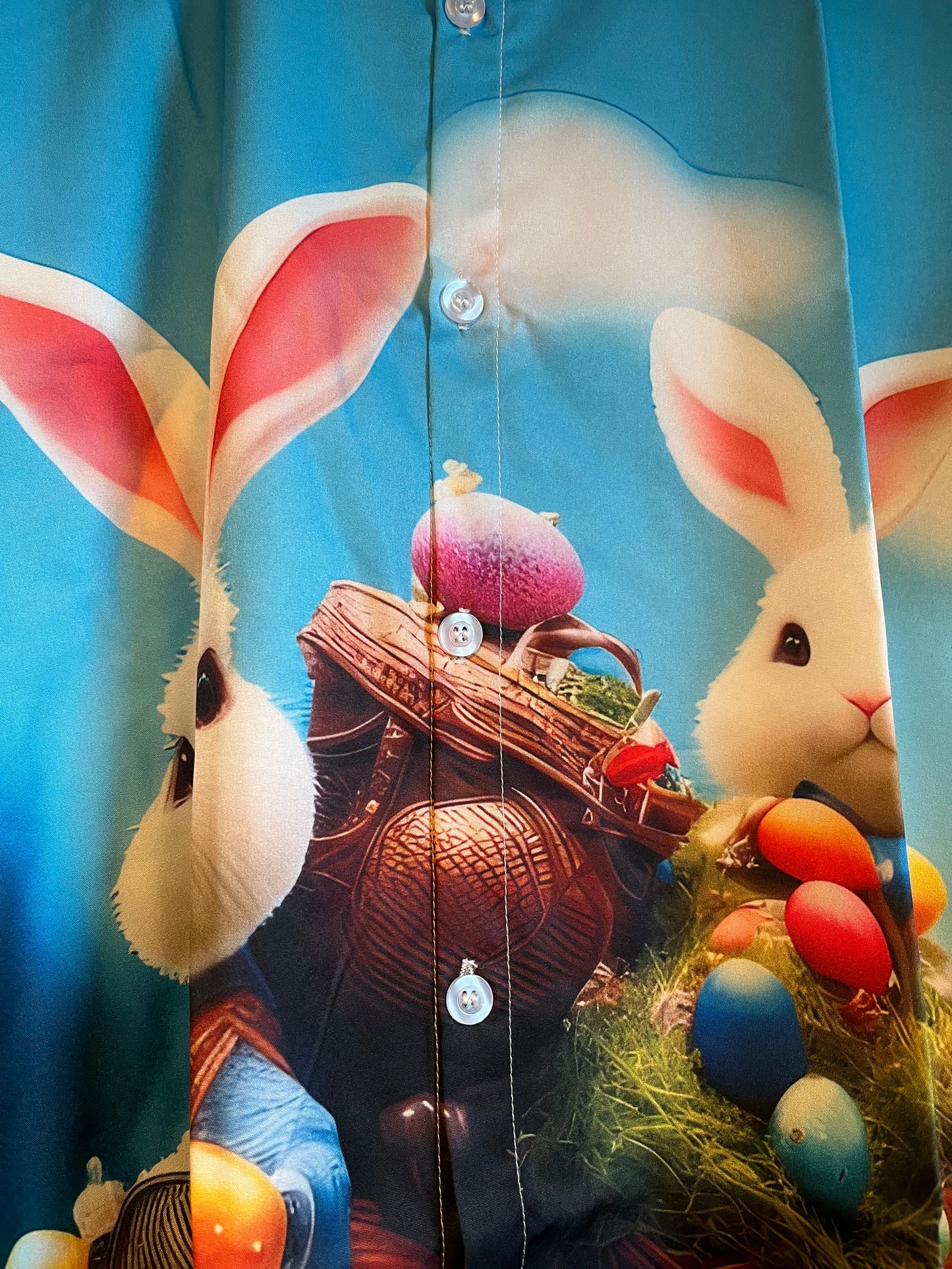 This bunny is ready for Easter Hawaiian shite Shirt