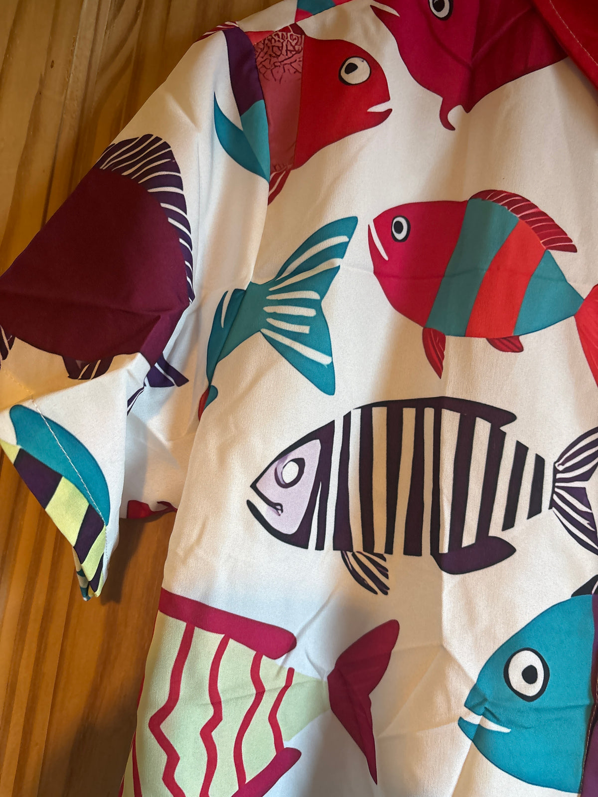 Down with the fishes shite Hawaiian Shirt