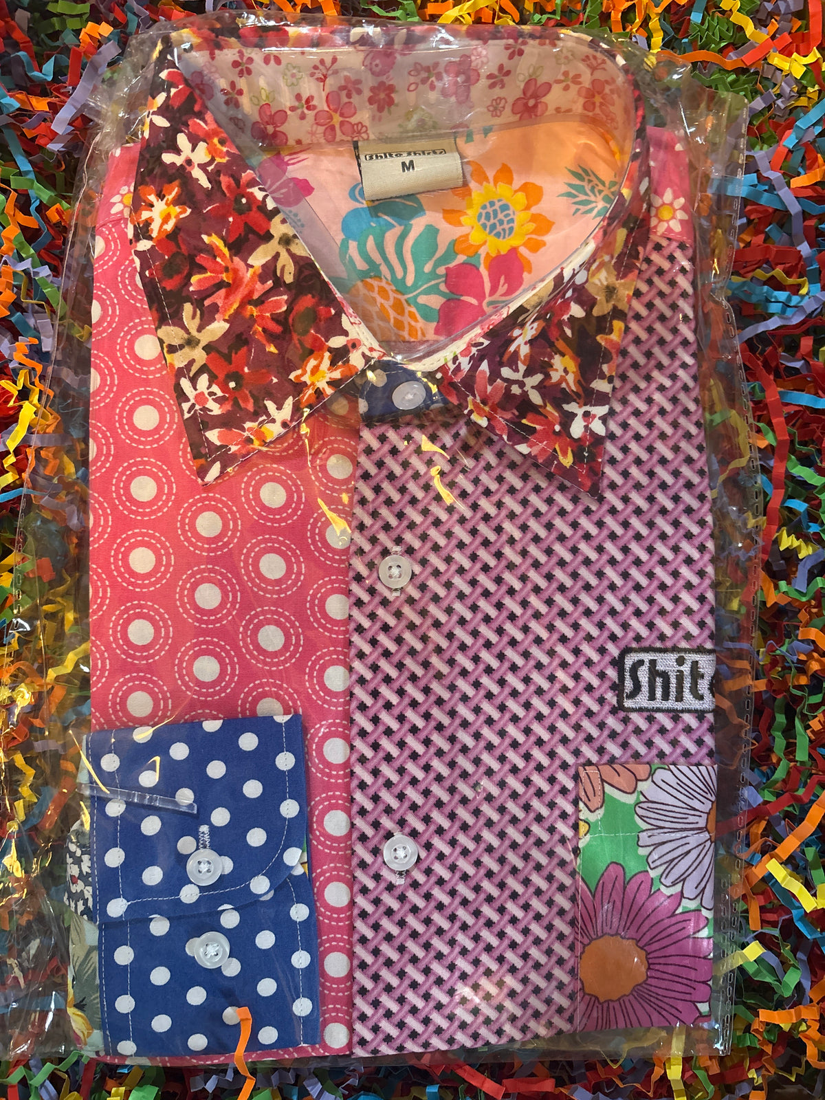 Shite Shirts Shirt size medium a bunch of flowers