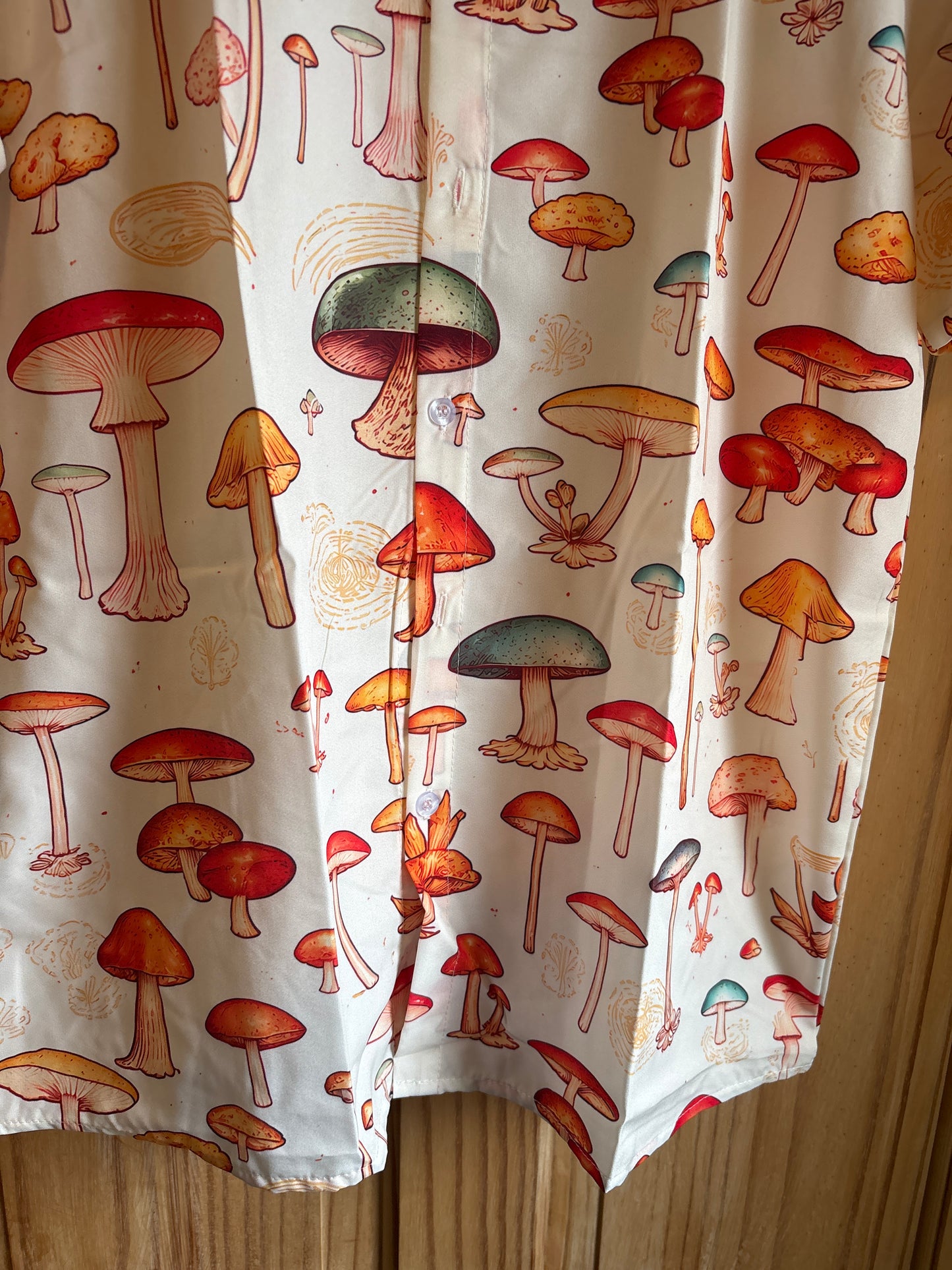 Not mush room left on this shite Hawaiian Shirt