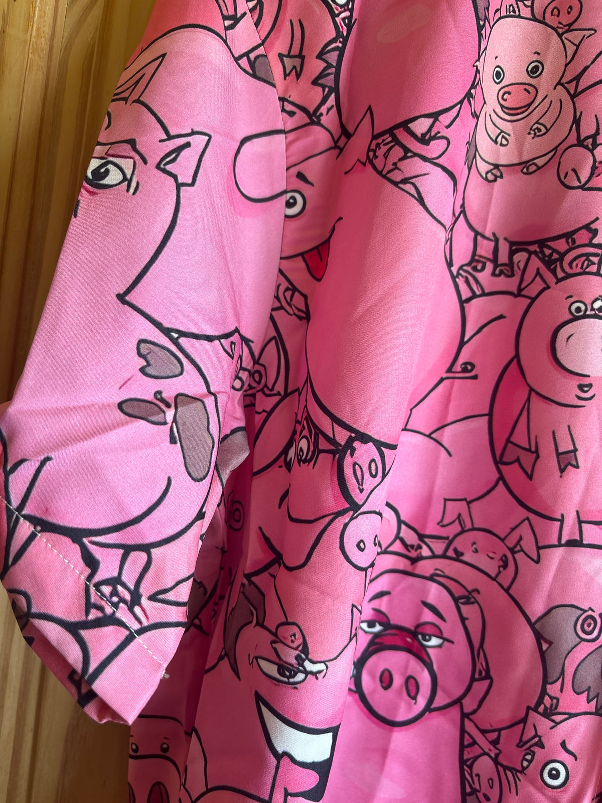 This little piggy liked roast beef shite Hawaiian Shirt