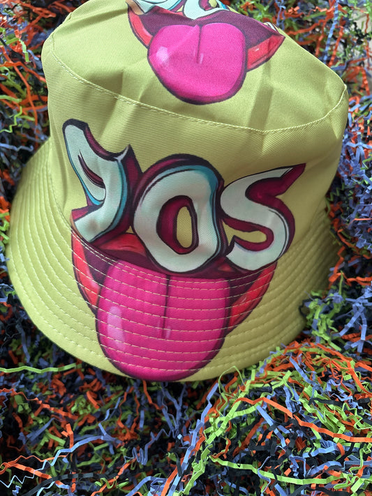 90s tongue in cheek shit retro Bucket Hat