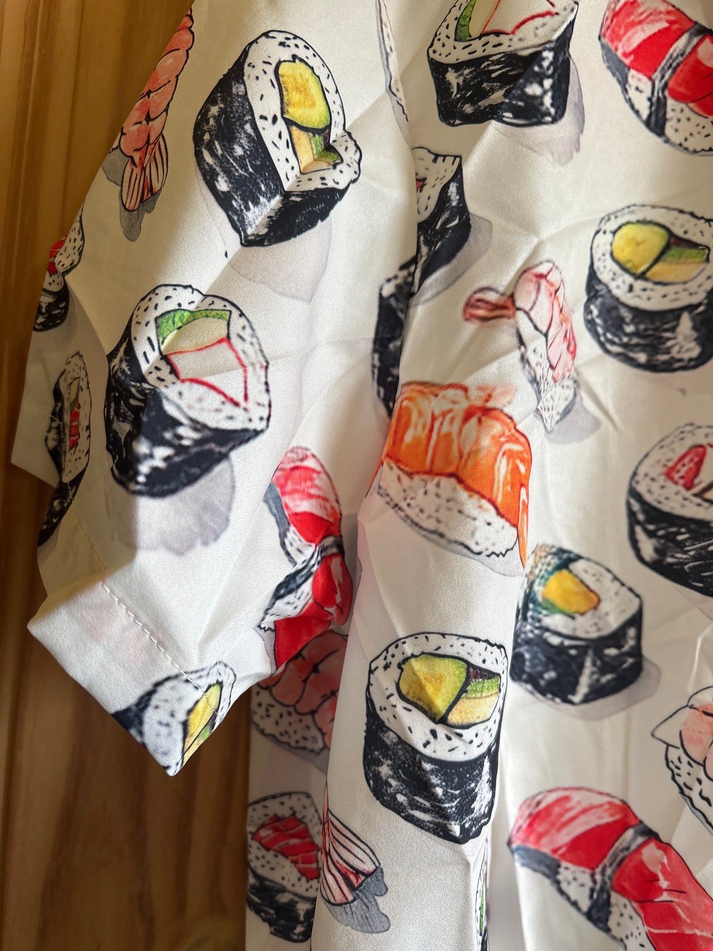 La chemise hawaïenne roi du sushi