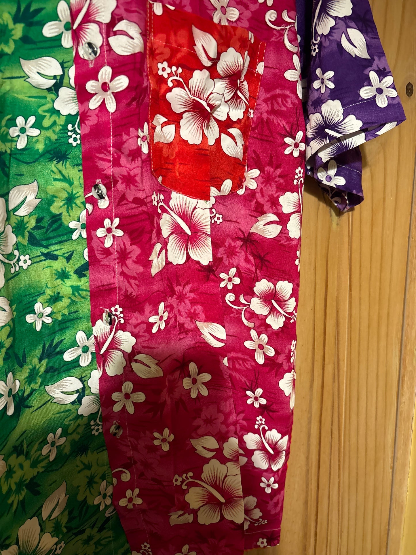 Large fresh looking multicoloured Hawaiian floral Shirt