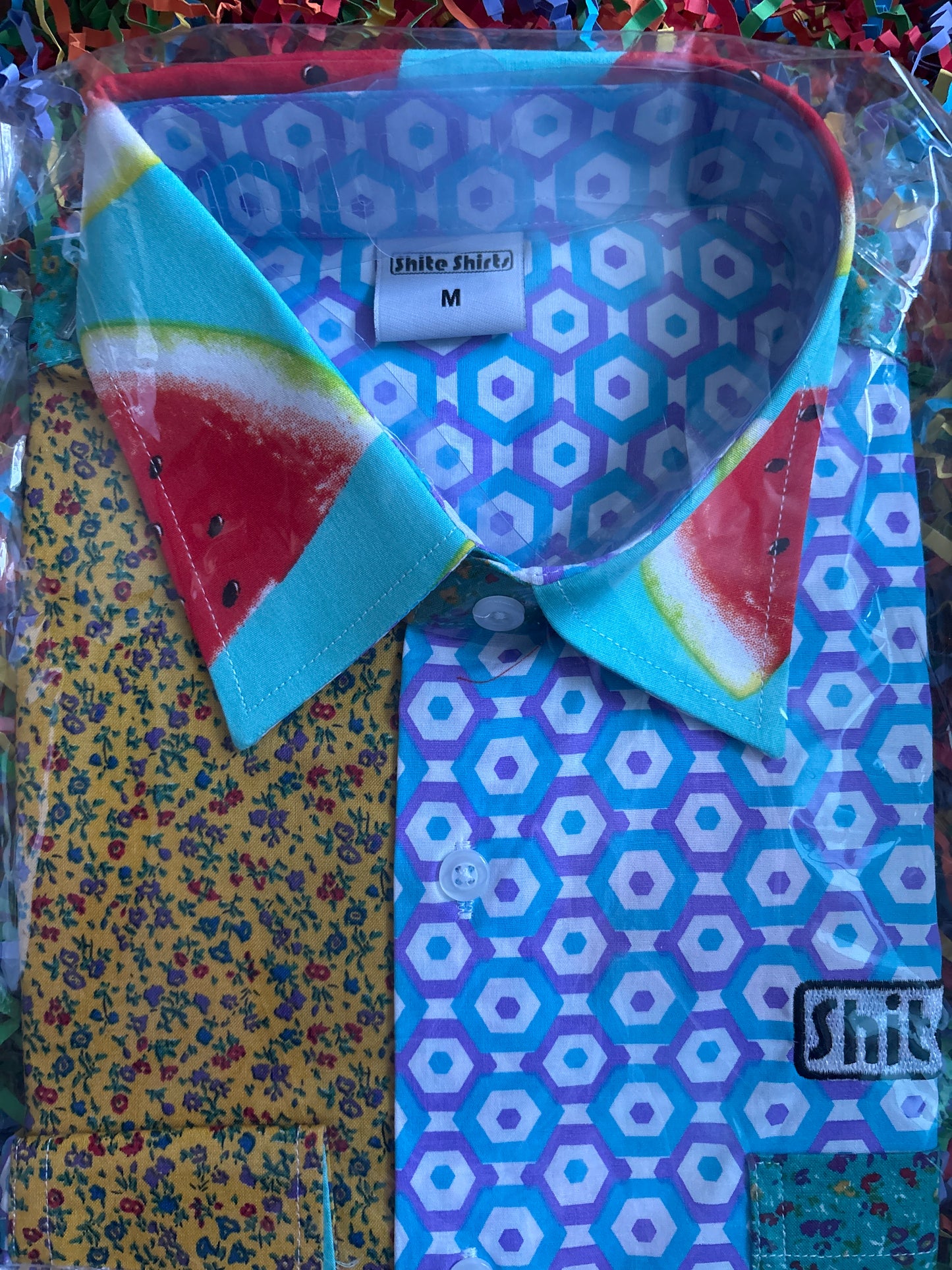 Shite shirts chemise des années 80 totalement scandaleuse chemise homme taille moyenne