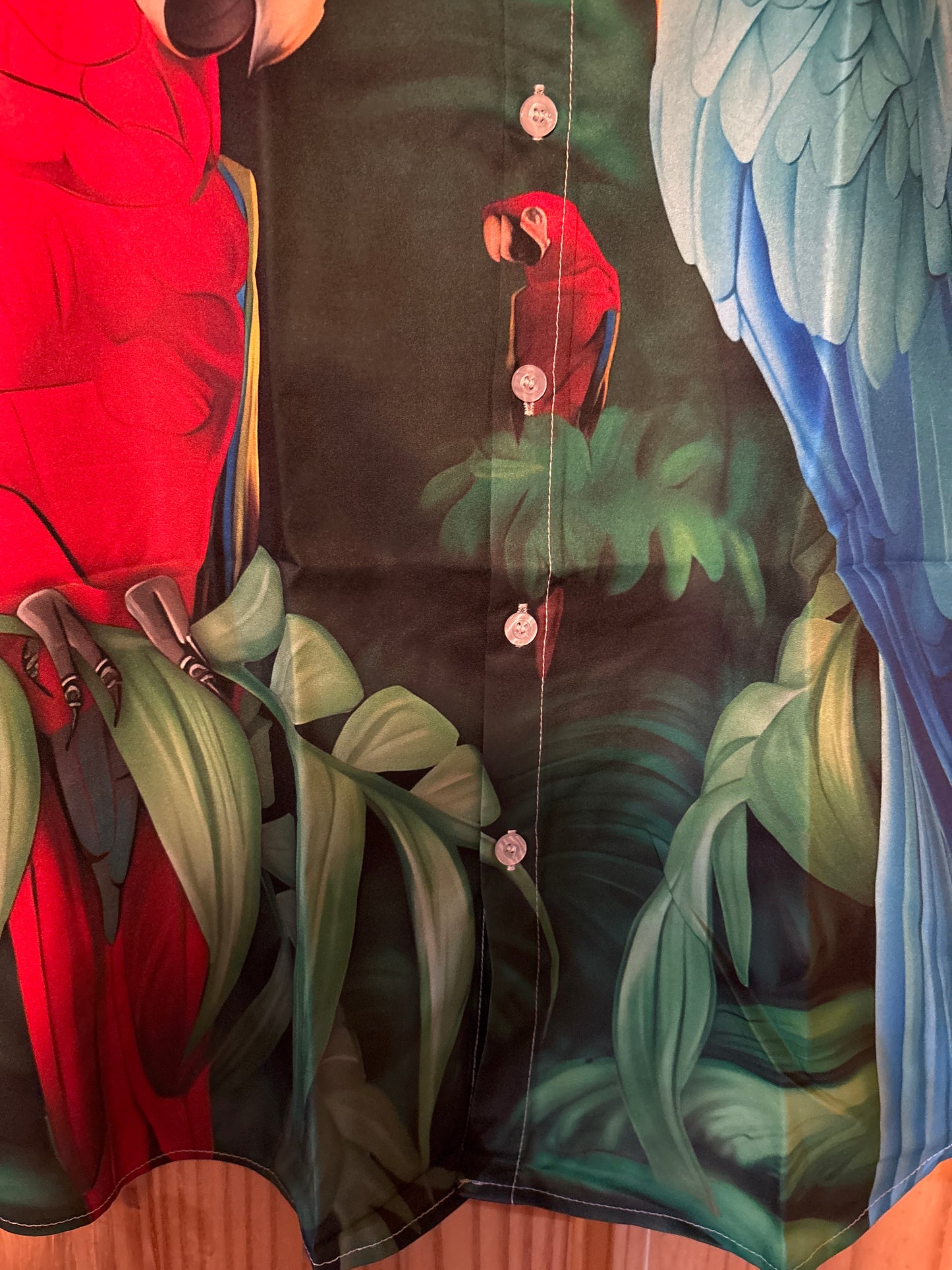 Pretty polly parrot shit Hawaiian Shirt