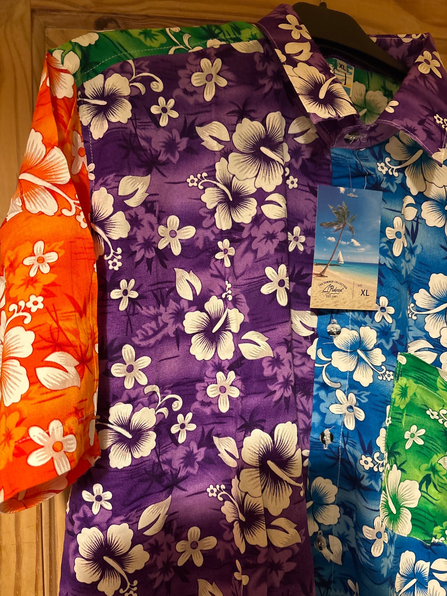 XL multicoloured Hawaiian floral Shirt