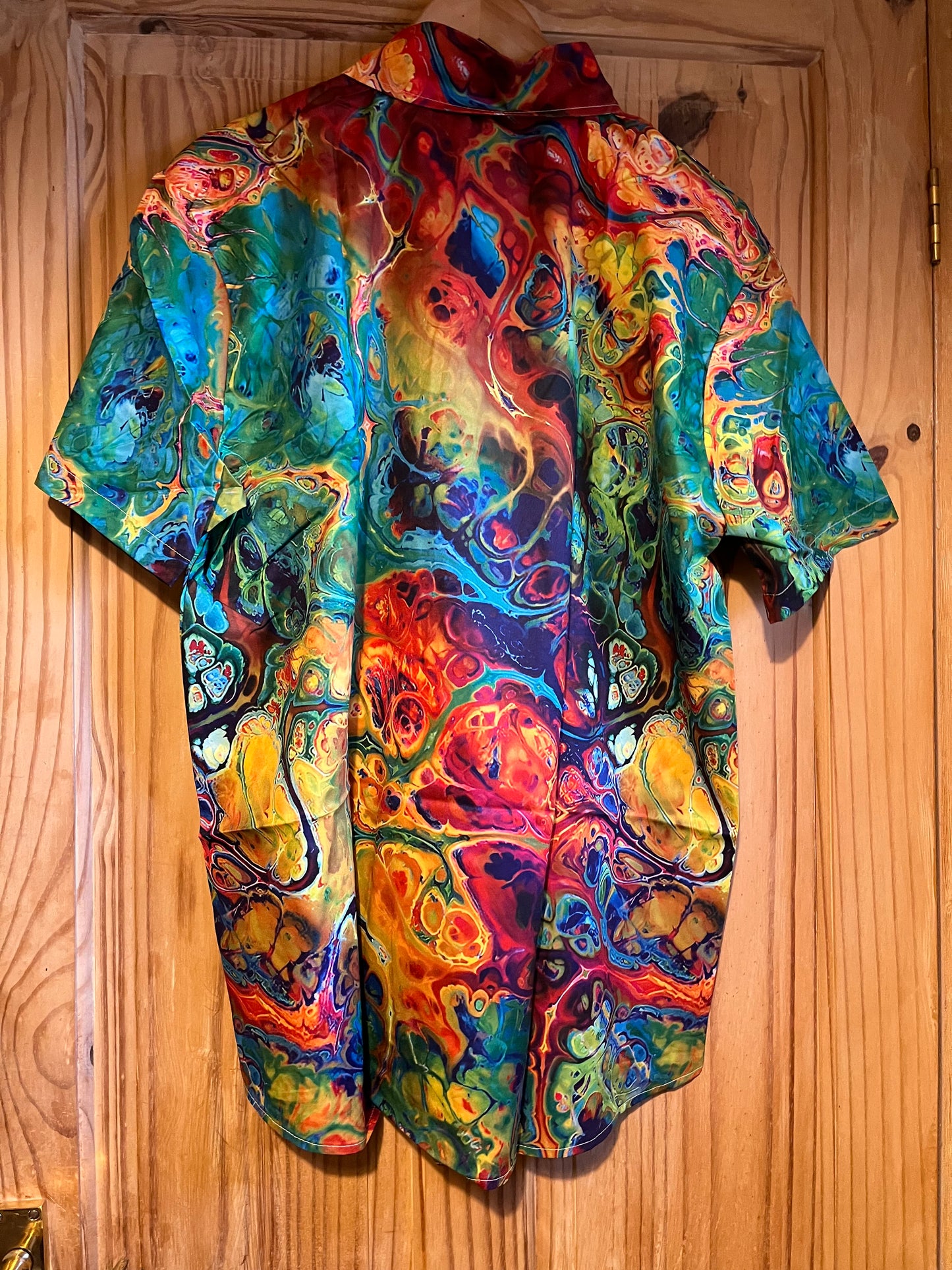 La plus grande merde de gribouillage du monde Hawaiian Shirt