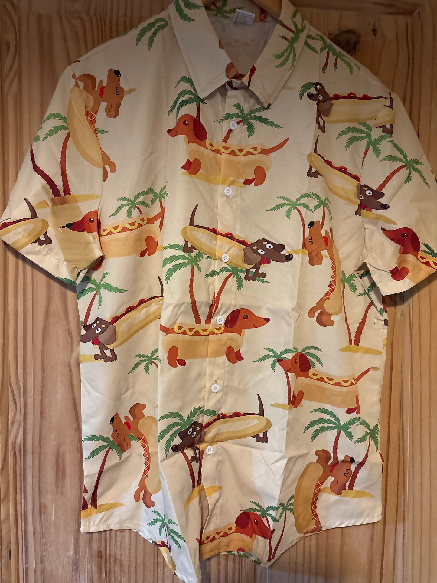 Hot-dogs hot-dogs Chemise hawaïenne merdique