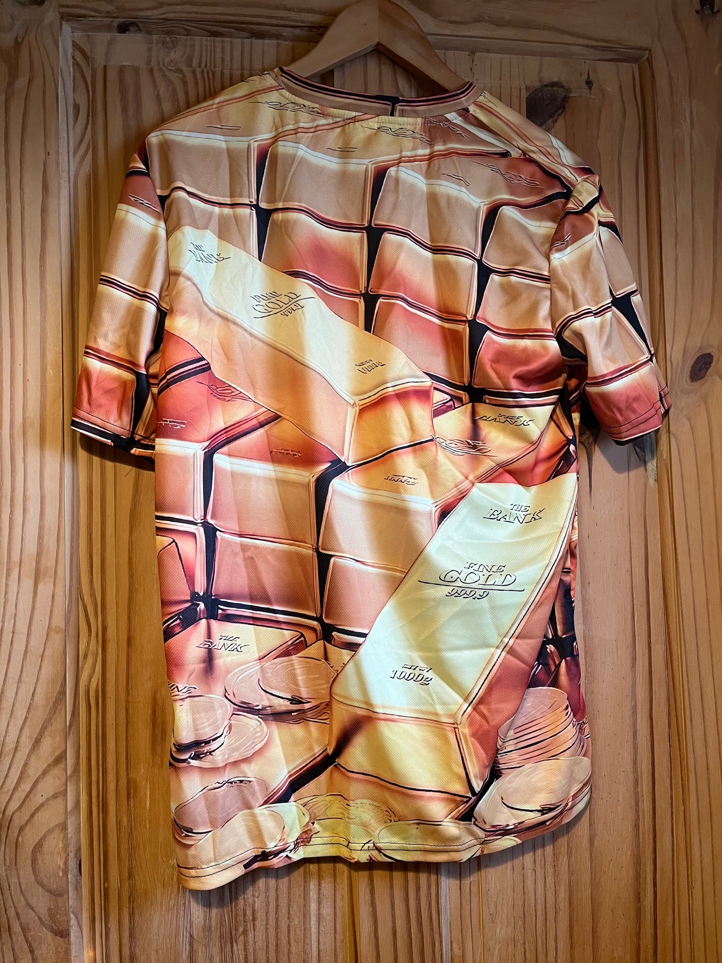 Le t-shirt 3D La merde du braquage d'or