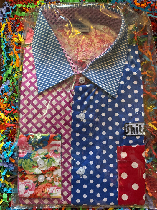 Shite Shirts Shirt size medium a bunch of flowers