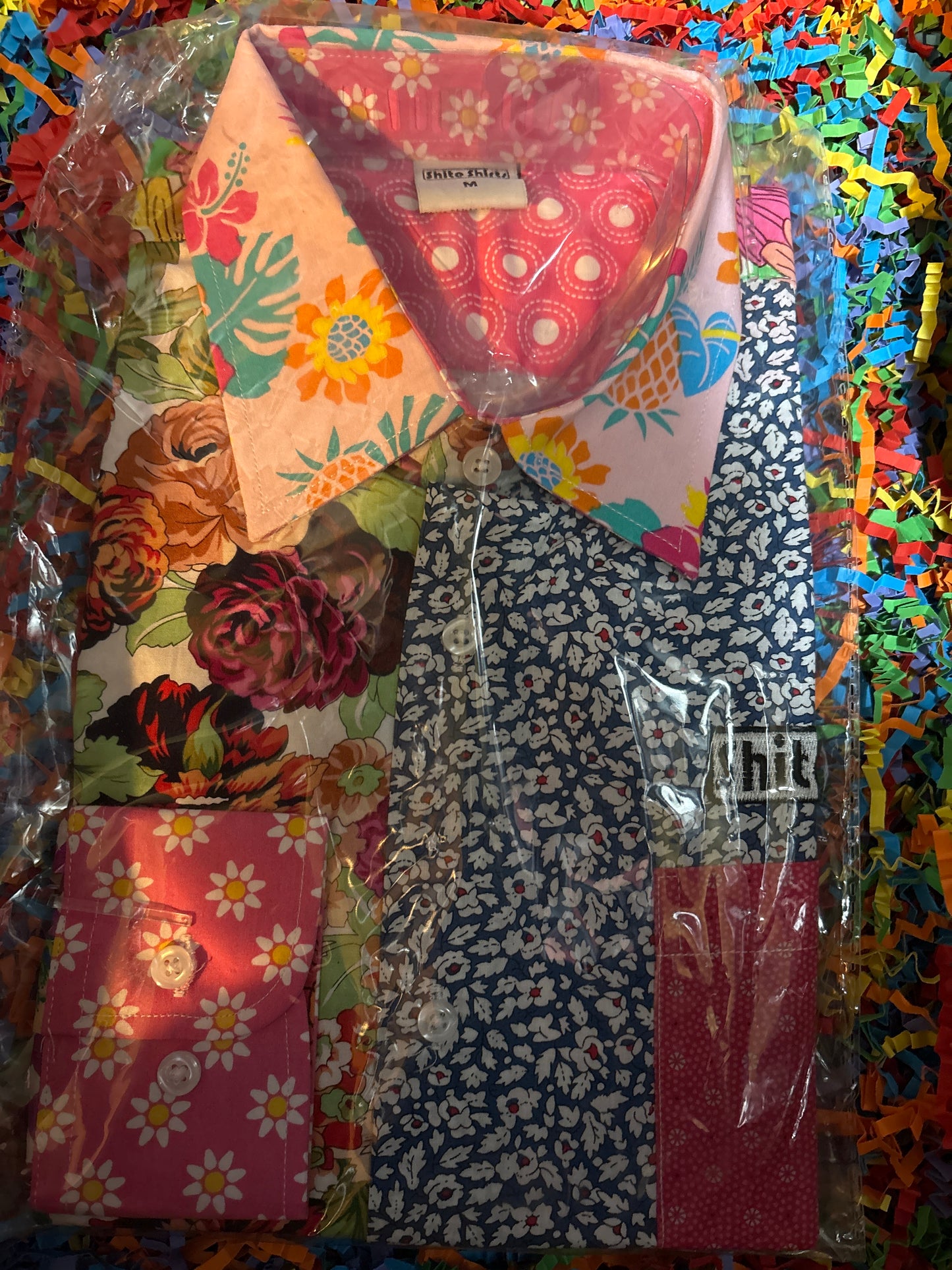 Chemises pourries à fleurs, style hippie, années 70, amusantes