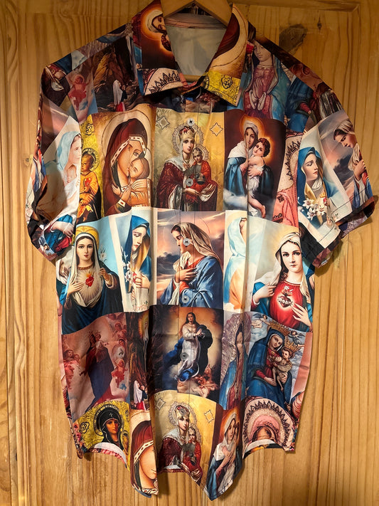 Holy mother of god shite Hawaiian Shirt XL