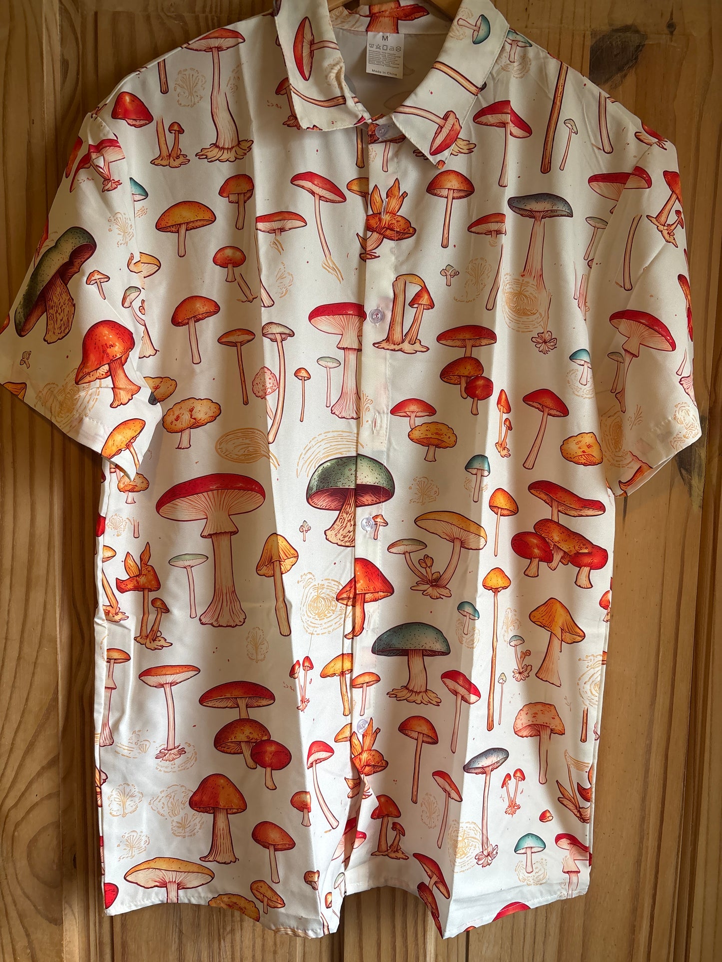 Not mush room left on this shite Hawaiian Shirt