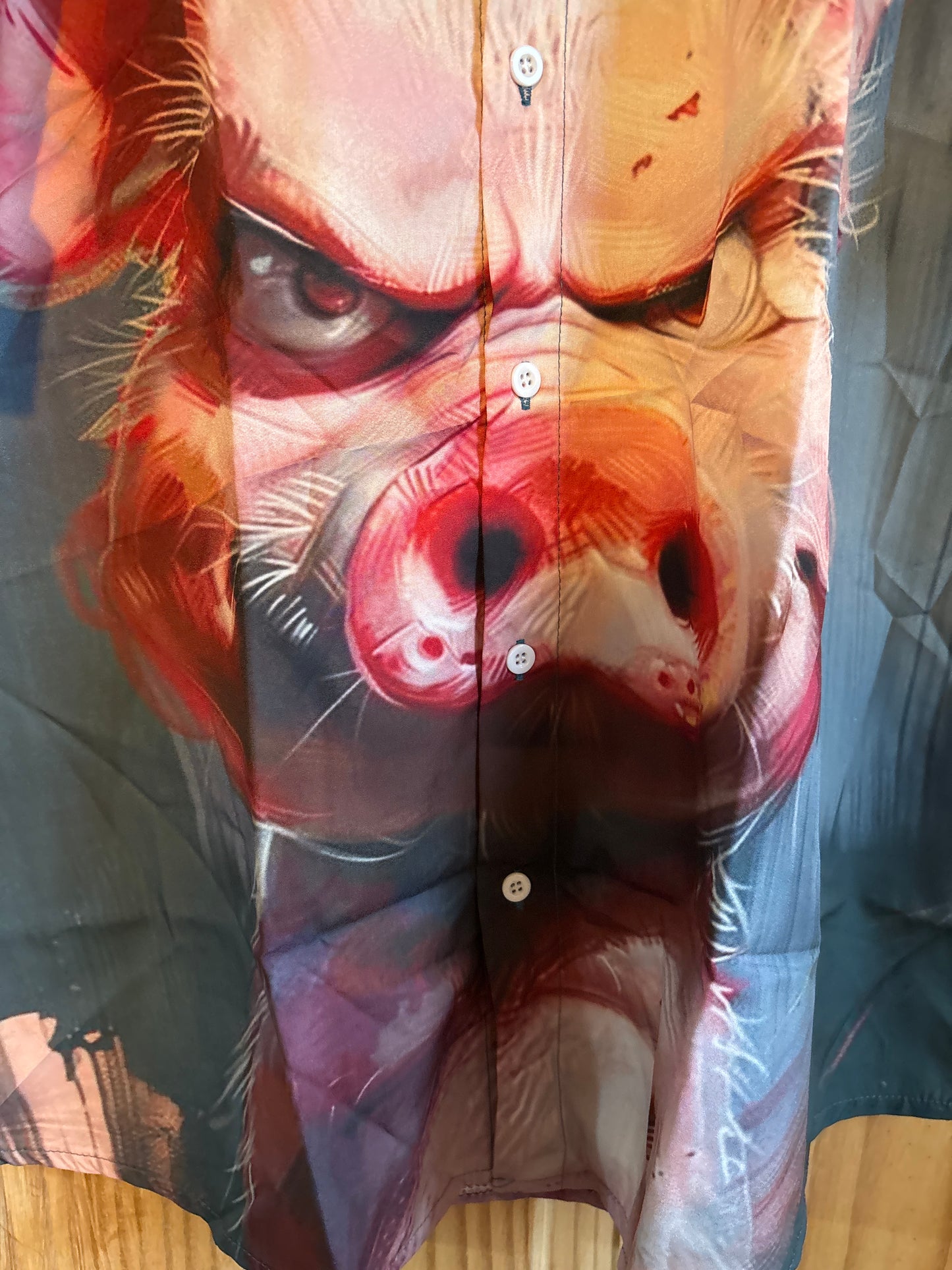Grumpy old pig shit Hawaiian Shirt