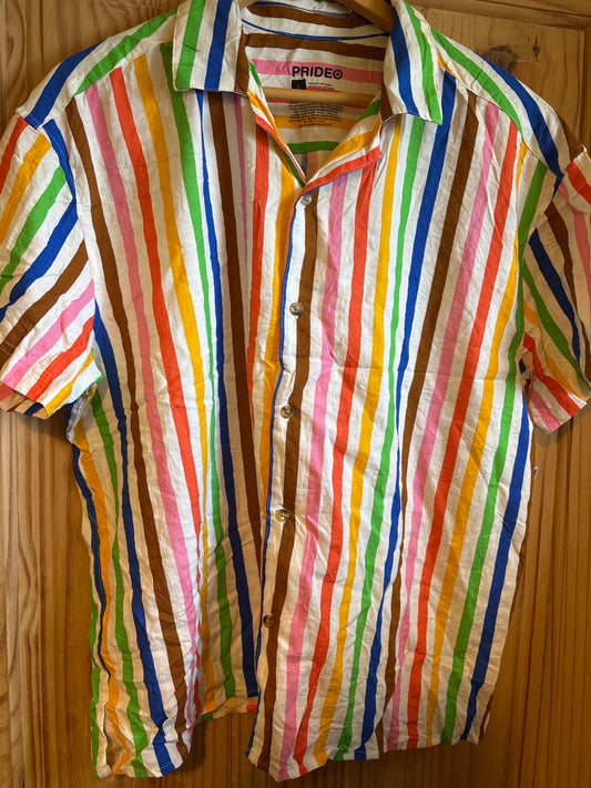 Pre Worn large pride Hawaiian the striped king