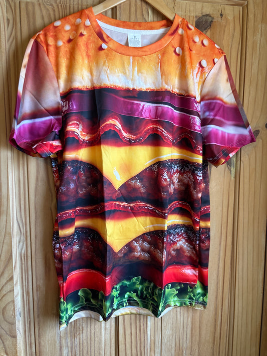 The walking Big Mac shite t-Shirt