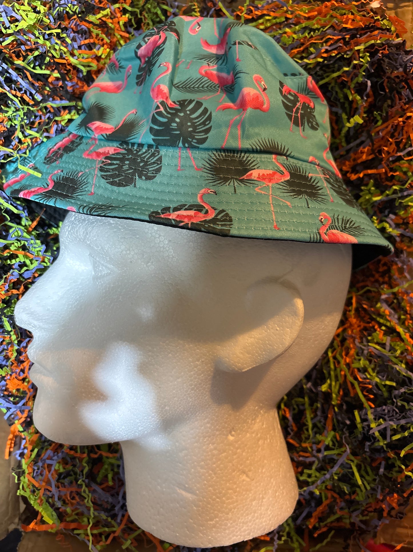 Save the flamingo Bucket Hat