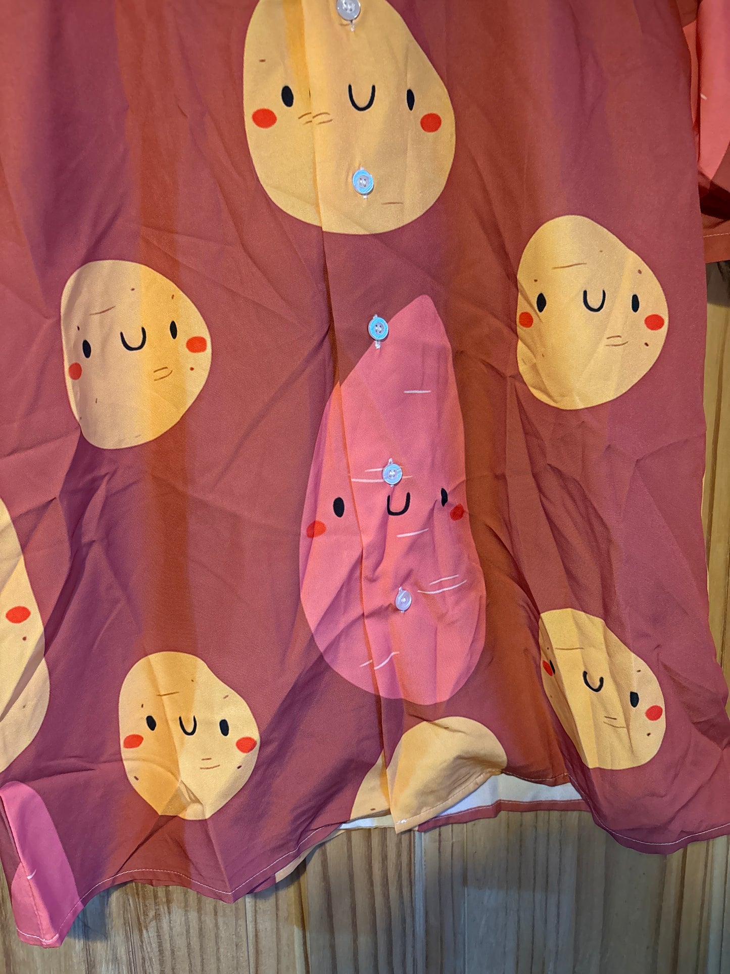 Mr. Potato Head, chemise hawaïenne de merde