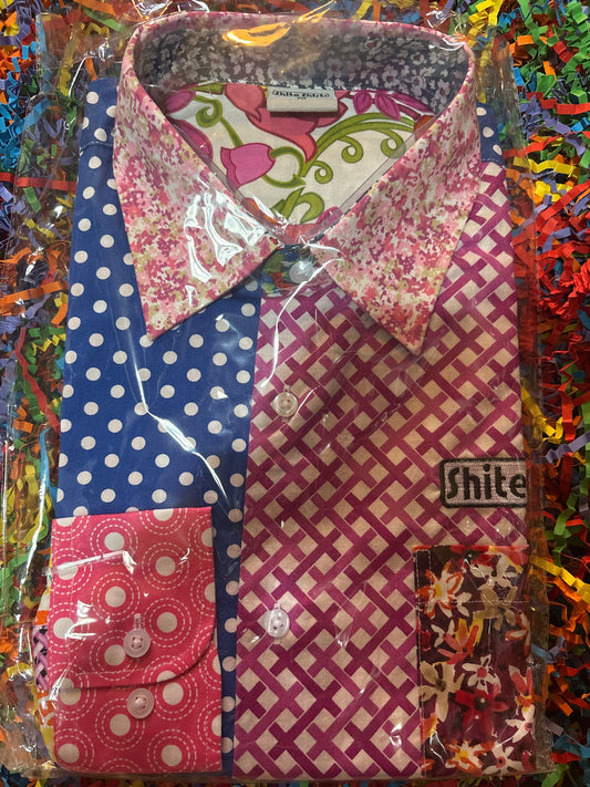 Shite Shirts stag do party Shirt size medium the perfectionist floral shirt