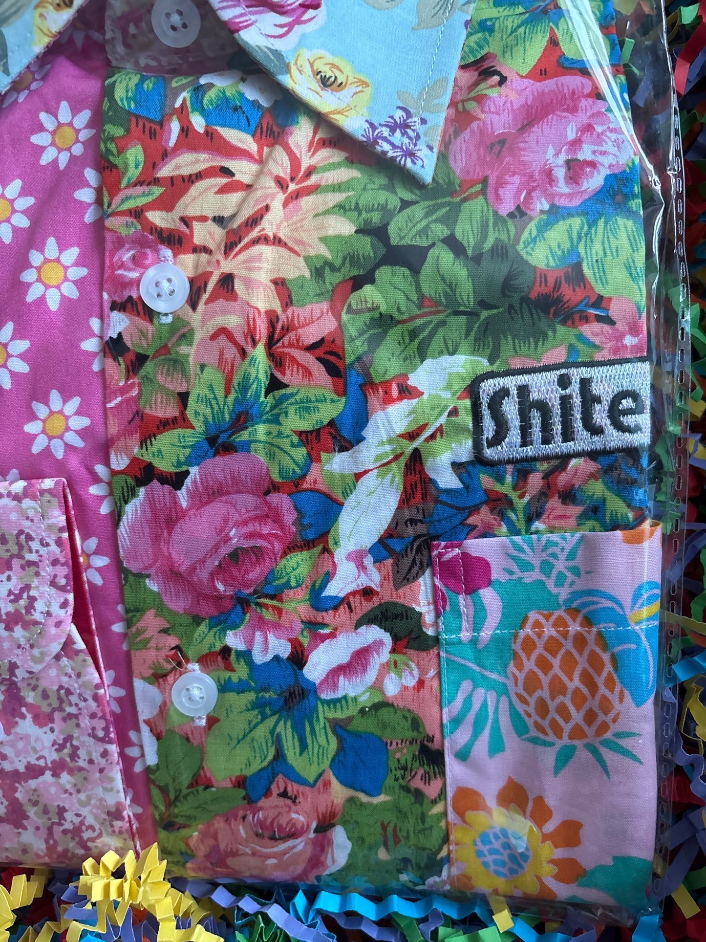 Shite Shirts Chemise taille M M. moitié-moitié