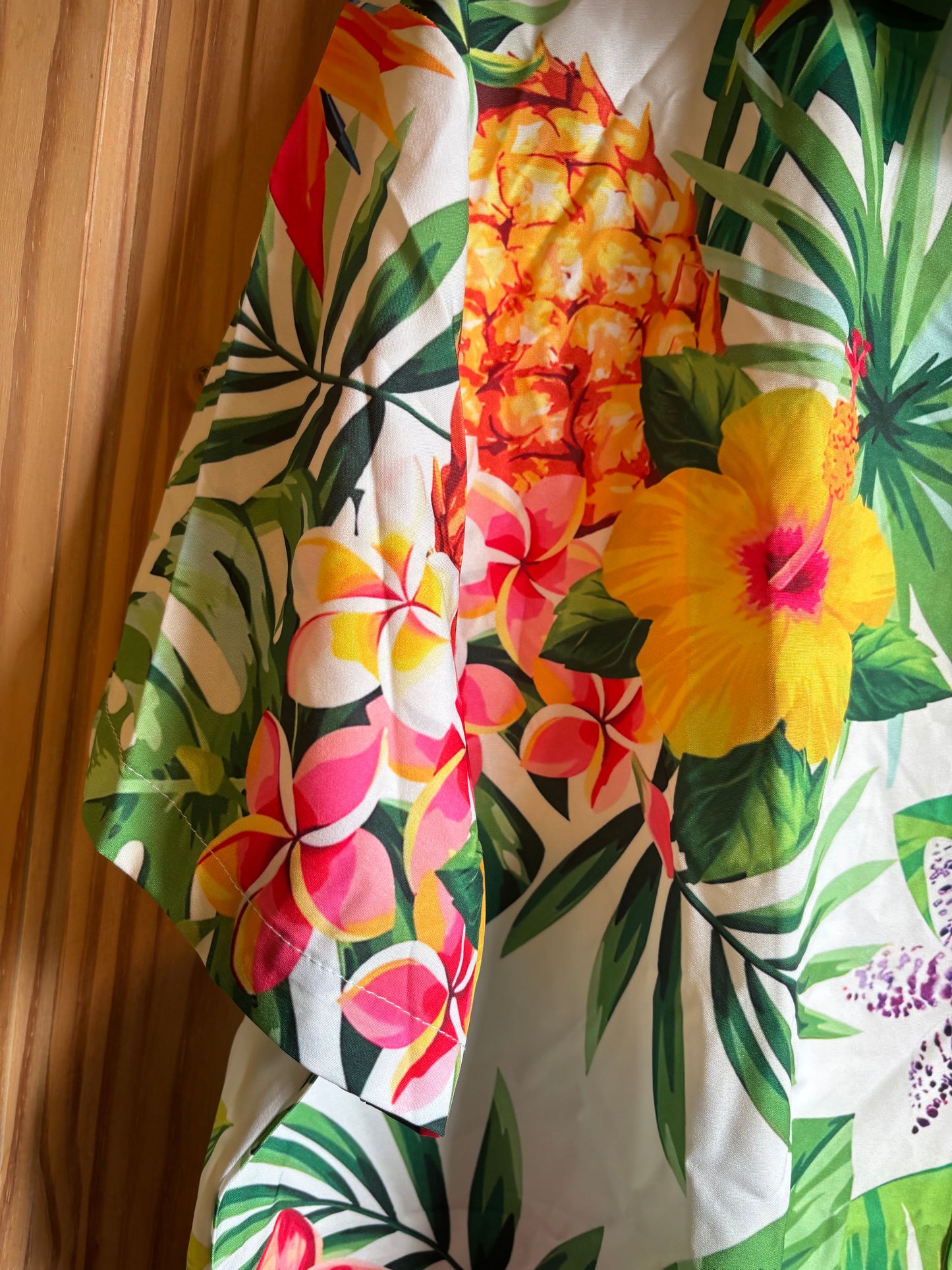 La chemise hawaïenne de merde du jardin d'Eden