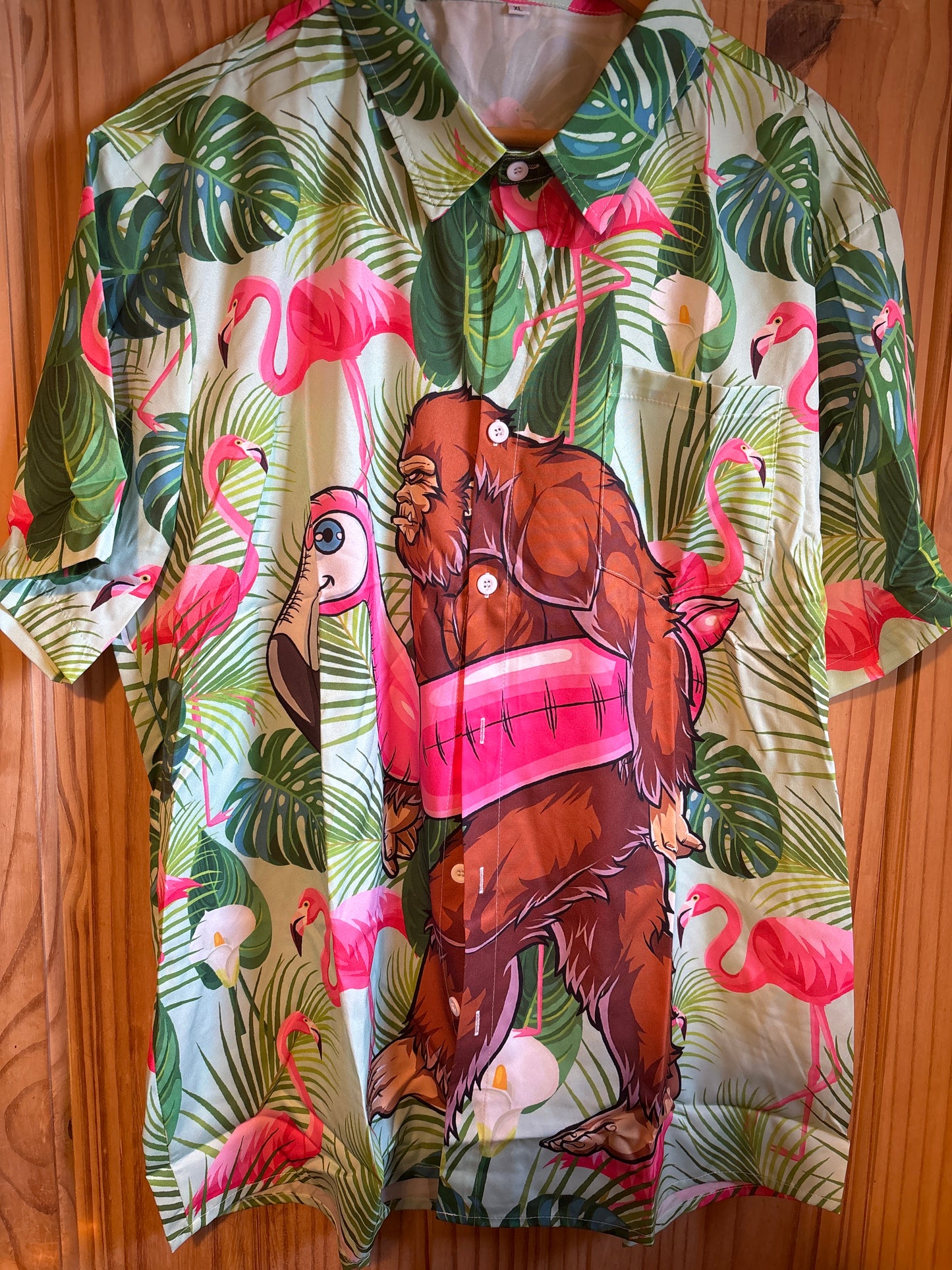 Bigfoot fancied a dip Hawaiian shit Shirt XL