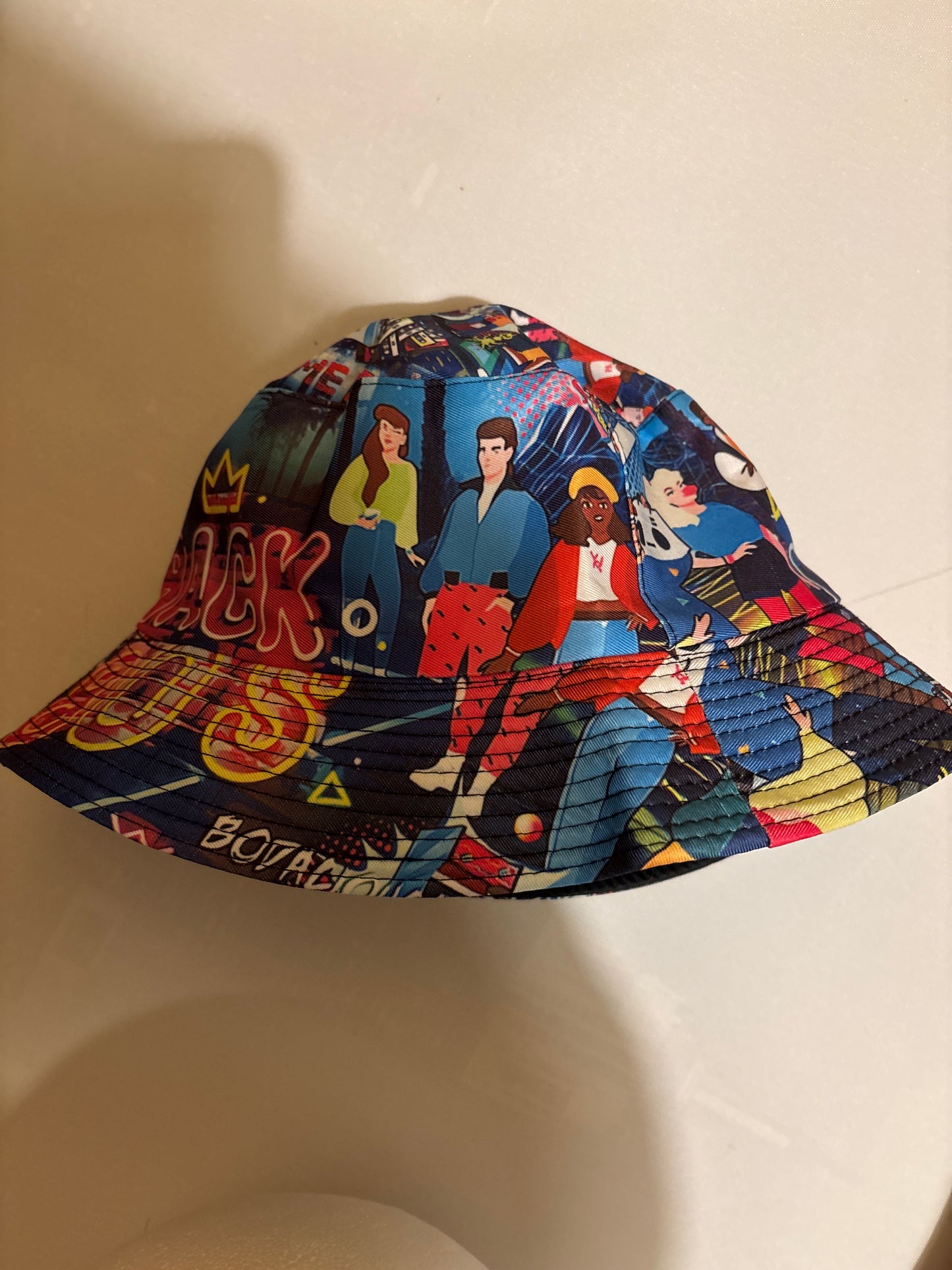 Back to the 80s number 3 retro Bucket Hat