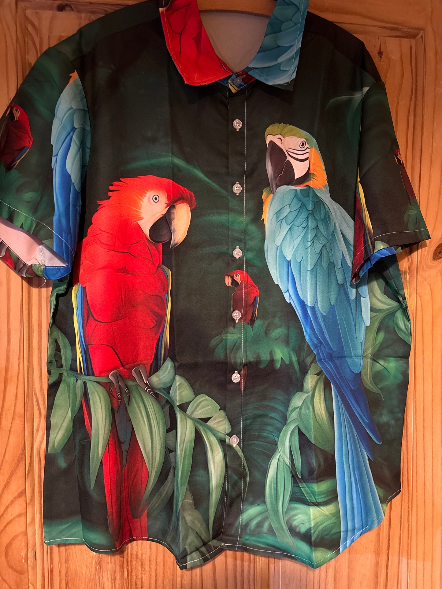 Pretty polly parrot shit Hawaiian Shirt