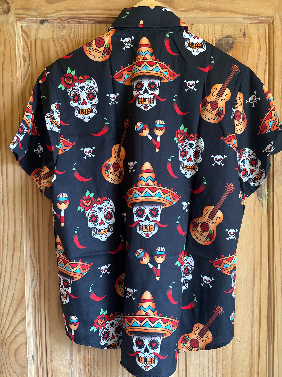 Day of the dead Mexican shite Hawaiian Shirt