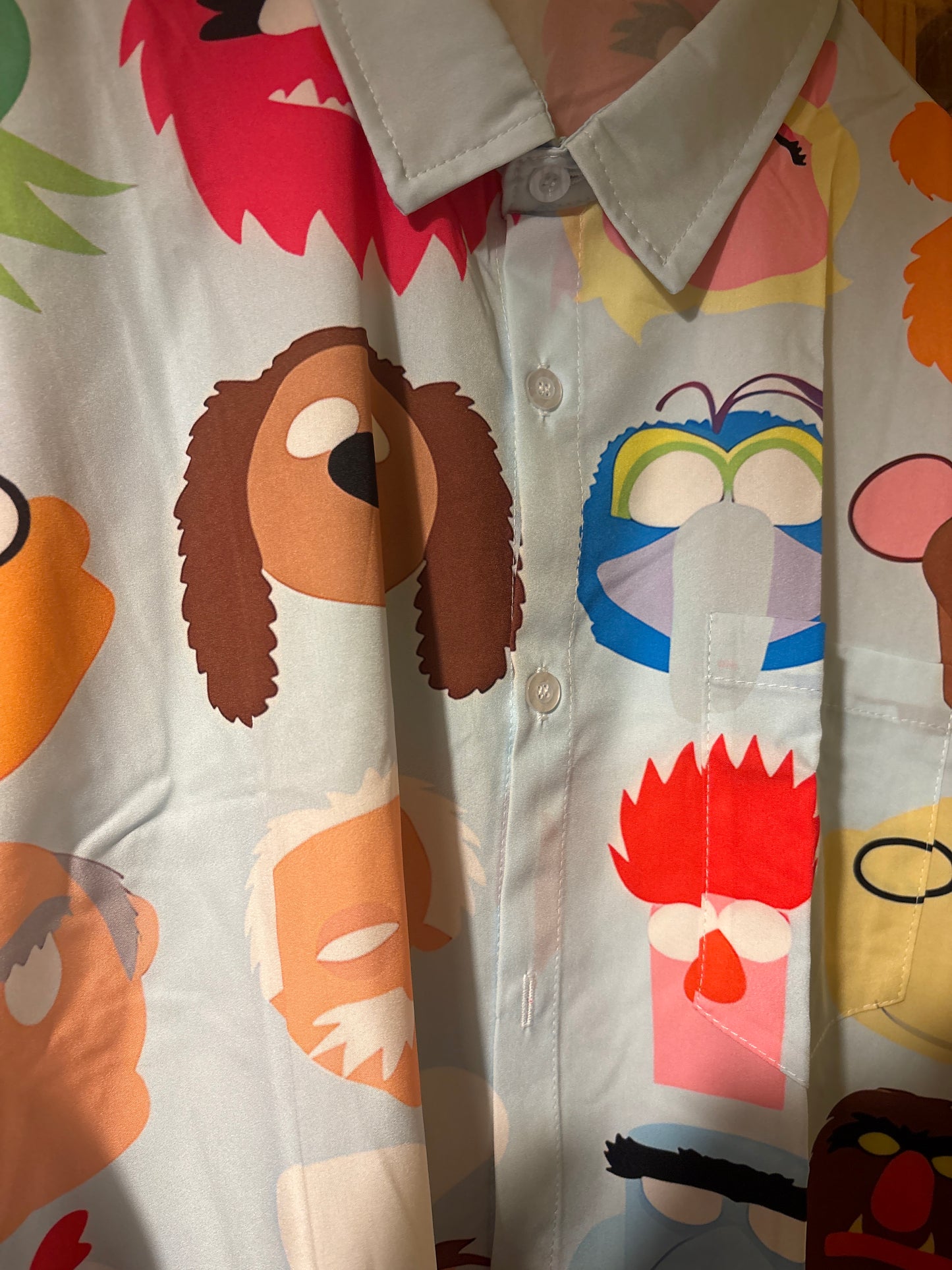 The muppets characters unique shite Hawaiian Shirt