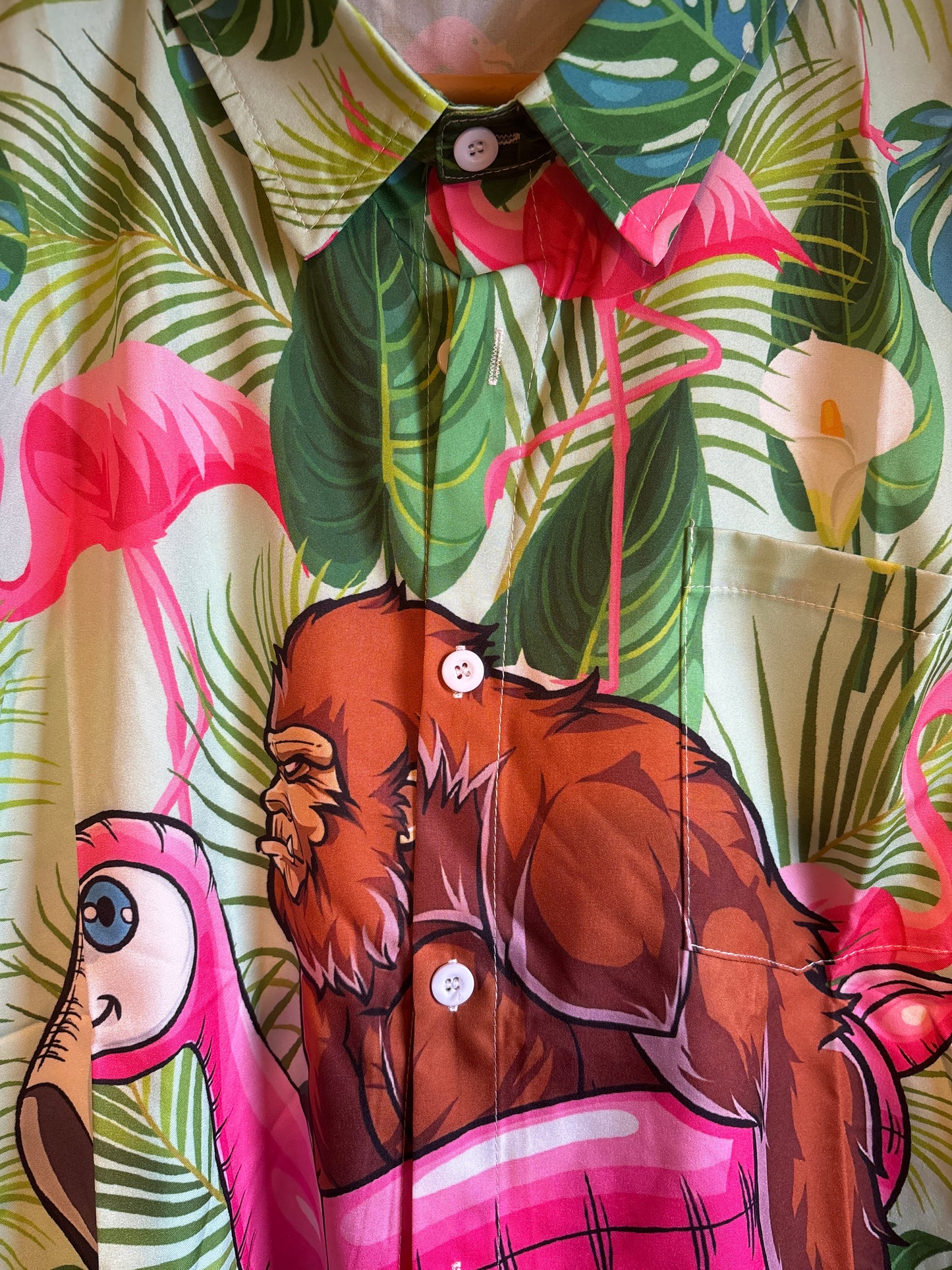 Bigfoot fancied a dip Hawaiian shit Shirt XL