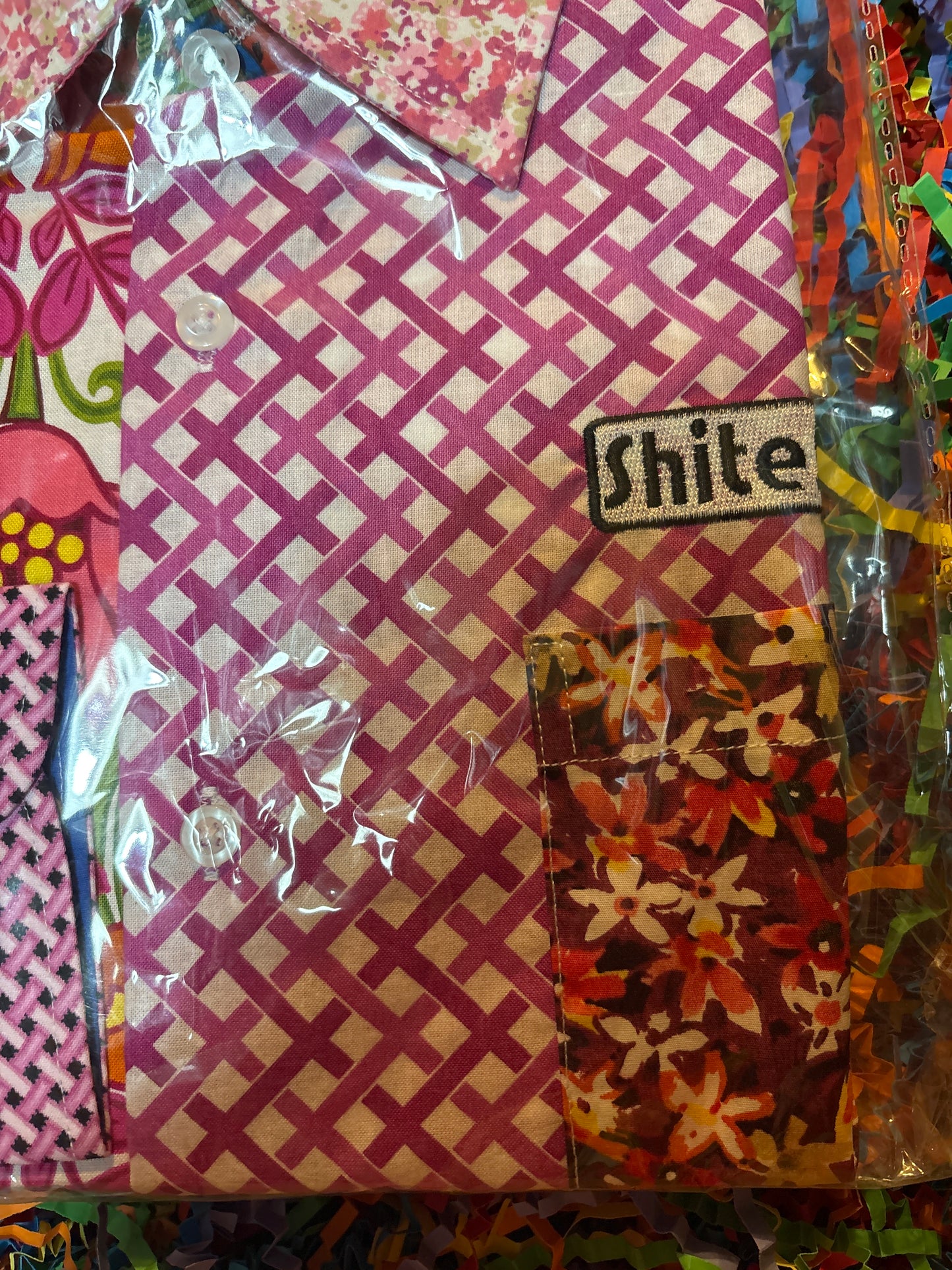 Shite Shirts chemise taille M chemise de fleuriste