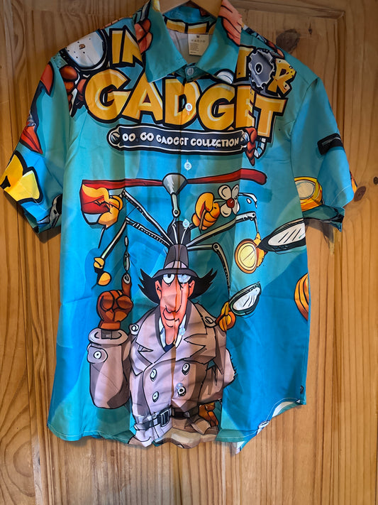 Inspector gadget go gadget go Shite Hawaiian Shirt