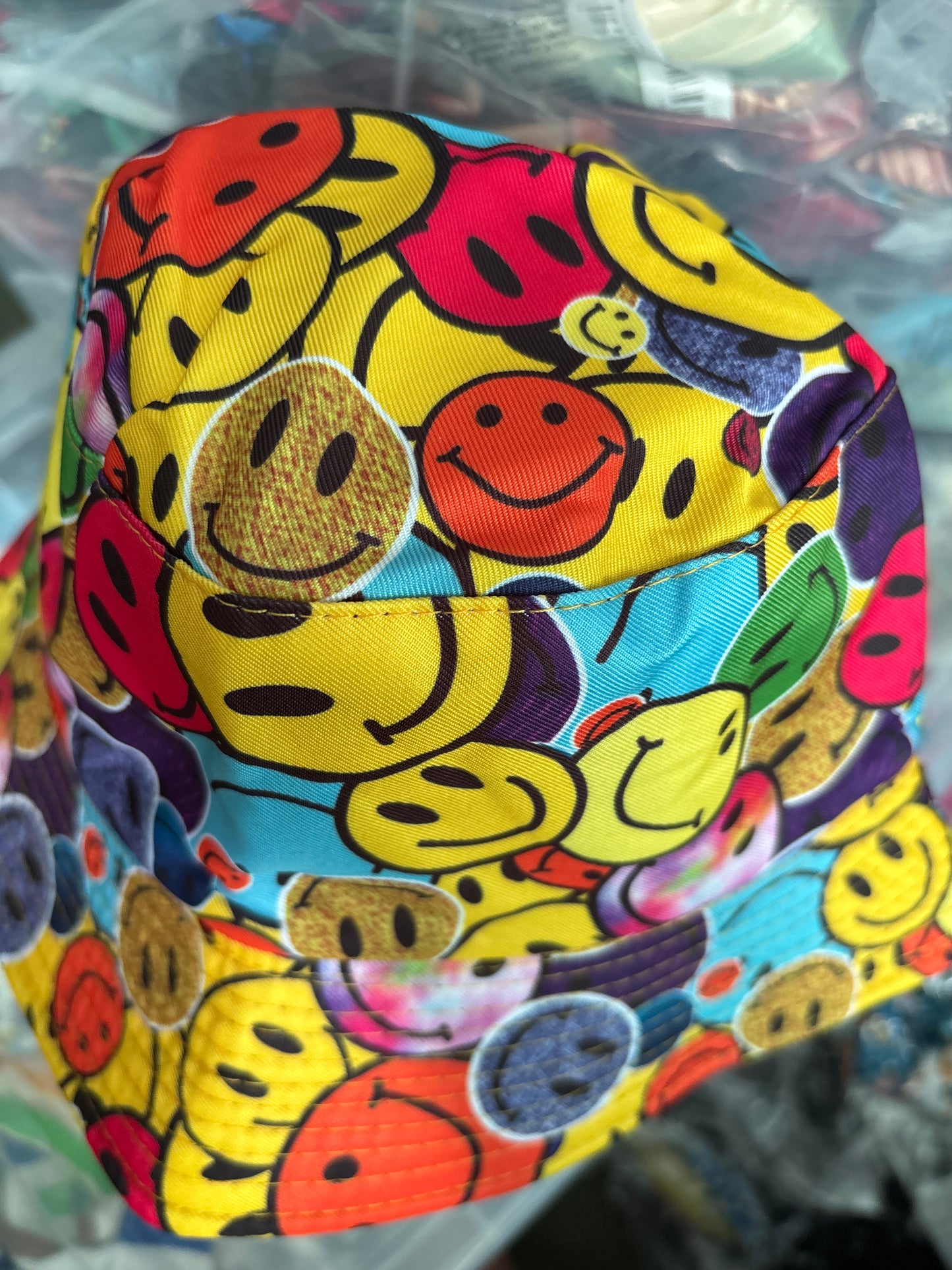 The rave happy trippy shite Bucket Hat
