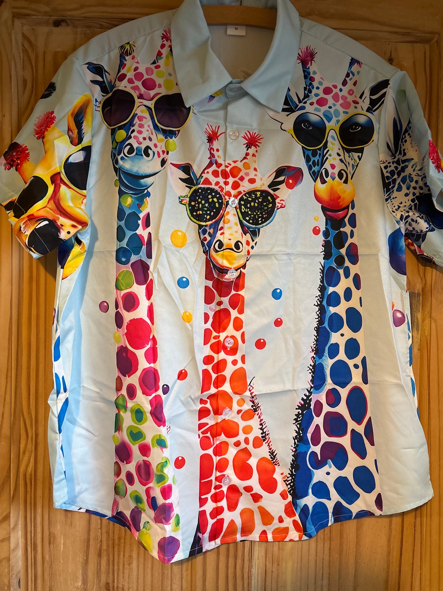 Pet shop boys pet giraffe shite Hawaiian Shirt