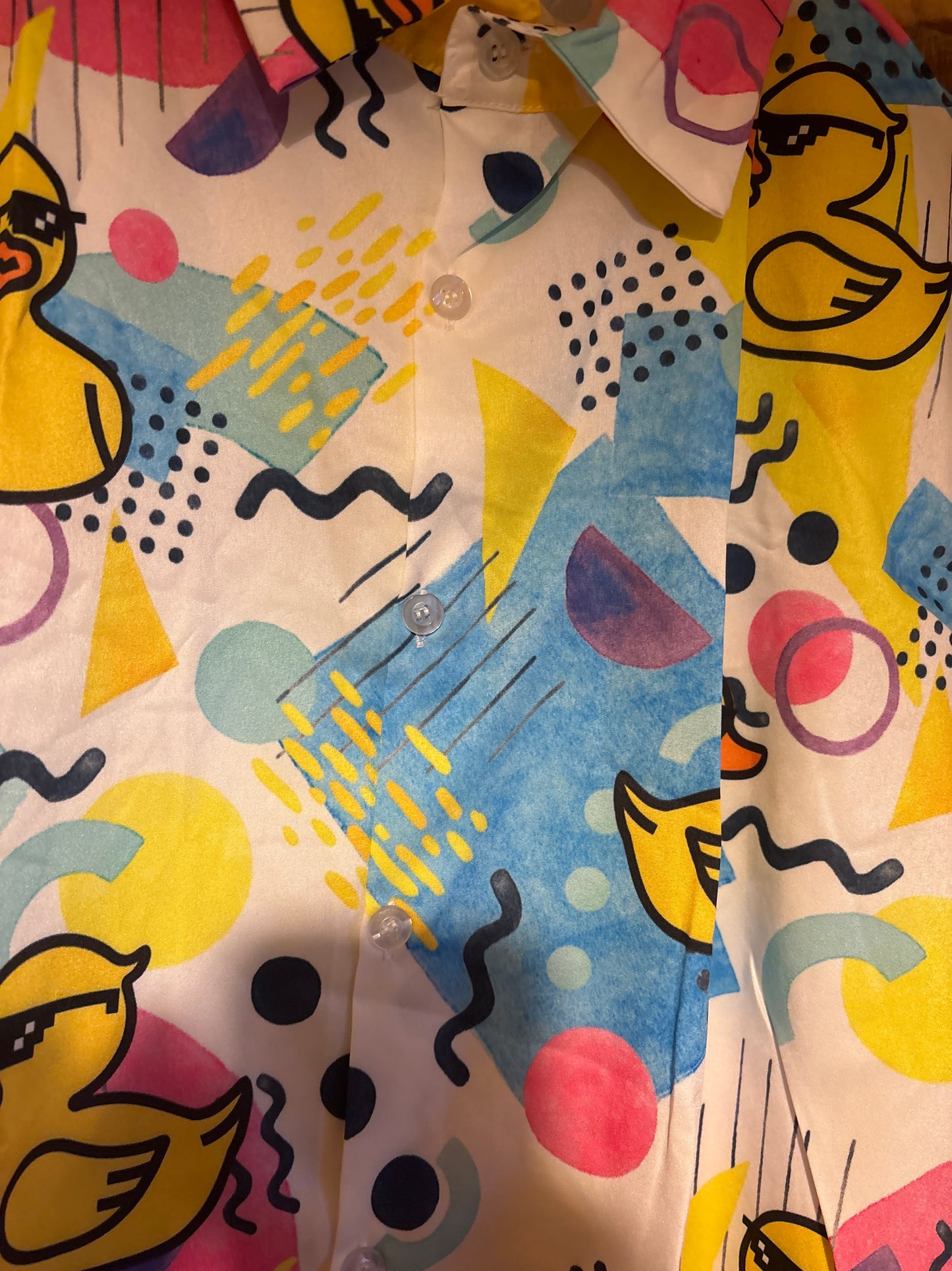 Rubber duck final boss Hawaiian Shirt XL
