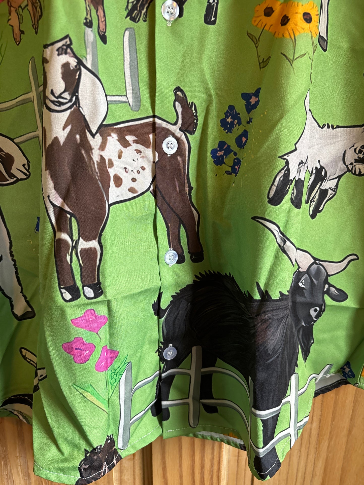 A herd of curried goats shite Hawaiian Shirt
