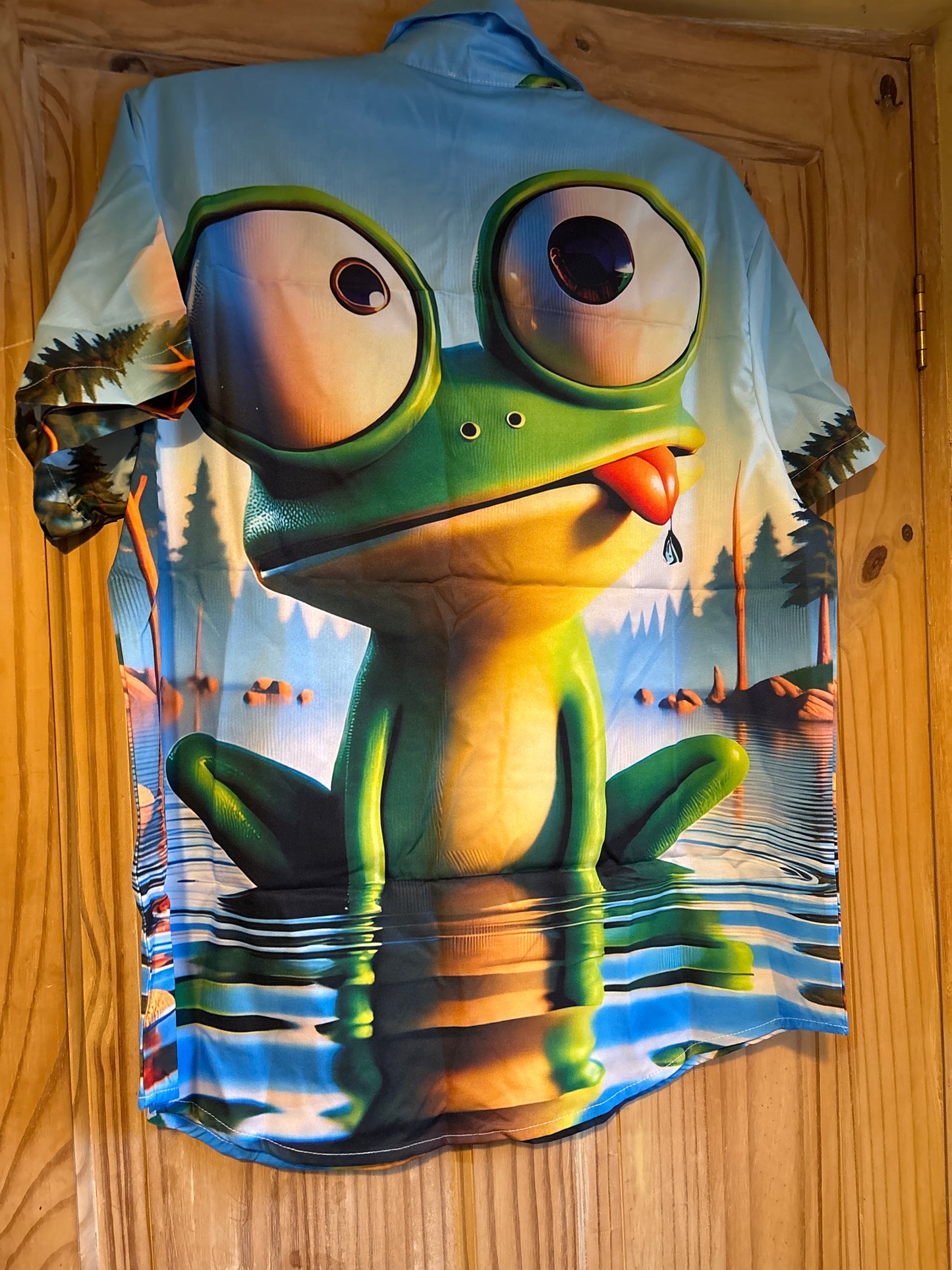 The crazy frog 25 years later shite Hawaiian Shirt